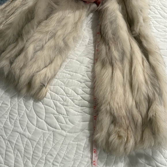 Saga Blue Fox Fur Coat size XL - Picture 13 of 15
